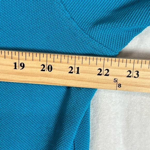 Southern Tide Size Large Heavy Knit Cotton Long Sleeve Polo Shirt Sweater C17 - Picture 7 of 9